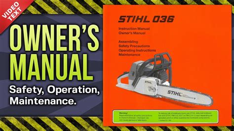 Stihl Chainsaw Repair Manual 034 Ebook PDF